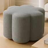 La Grace Home Dennis Cotton Ottoman
