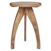 La Grace Home Trix Mango Wood Side Table