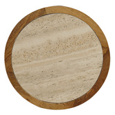 La Grace Home Trix Mango Wood Side Table