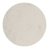 La Grace Home Tulip Banswara Marble &amp; Mango Wood Side Table