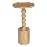 La Grace Home Cerca Cocktail Mango Wood Side Table