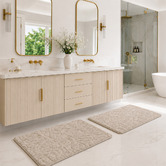 La Grace Home Flora Cotton Bath Mat
