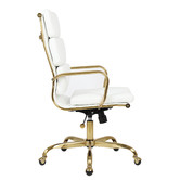 Braxton Home Eames Replica High Back Faux Leather Executive Office Chair