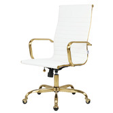 Braxton Home Eames Replica High Back Faux Leather Executive Chair