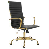 Braxton Home Eames Replica High Back Faux Leather Executive Chair