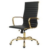 Braxton Home Eames Replica High Back Faux Leather Executive Chair