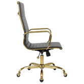 Braxton Home Eames Replica High Back Faux Leather Executive Chair
