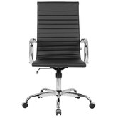 Braxton Home Eames Replica High Back Faux Leather Executive Chair