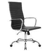 Braxton Home Eames Replica High Back Faux Leather Executive Chair