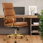 Braxton Home Eames Replica High Back Faux Leather Executive Office Chair