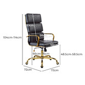 Braxton Home Eames Replica High Back Faux Leather Executive Office Chair
