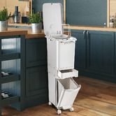 Braxton Home Kofi 32L 3 Layer Rubbish Bin