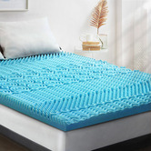 Braxton Home Leigh 5cm 7 Zone Memory Foam Mattress Topper