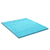 Braxton Home Leigh 5cm 7 Zone Memory Foam Mattress Topper
