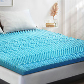Braxton Home Leigh 5cm 7 Zone Memory Foam Mattress Topper
