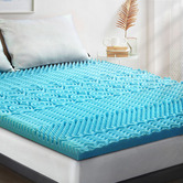 Braxton Home Leigh 5cm 7 Zone Memory Foam Mattress Topper