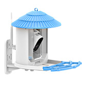 Braxton Home 2.5L Aalari Solar-Powered Bird Feeder with Camera