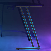 Braxton Home 130cm Astrex L-Shape LED Gaming Desk