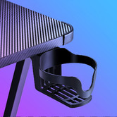 Braxton Home 130cm Astrex L-Shape LED Gaming Desk