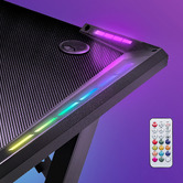 Braxton Home Synthara LED Gaming Desk