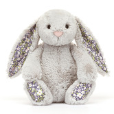 Jellycat Jellycat Silver Bloom Bunny Plush Toy