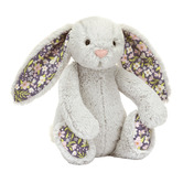Jellycat Jellycat Silver Bloom Bunny Plush Toy