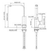 Braxton Home Soren Kitchen Sink Mixer