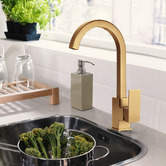 Braxton Home Soren Gooseneck Kitchen Sink Mixer