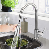 Braxton Home Leland Pull-Out Kitchen Sink Mixer