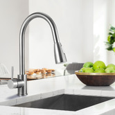 Braxton Home Leland Pull-Out Kitchen Sink Mixer