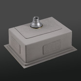 Braxton Home Navagio 600mm Single Kitchen Sink &amp; Accessories Package