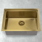 Braxton Home Navagio 600mm Single Kitchen Sink &amp; Accessories Package