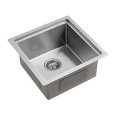 Braxton Home Navagio 450mm Single Single Stainless Steel Kitchen Sink &amp; Accessories Package