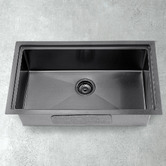 Braxton Home Navagio 750mm Single Kitchen Sink &amp; Accessories Package