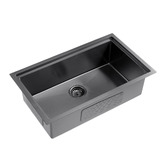 Braxton Home Navagio 750mm Single Kitchen Sink &amp; Accessories Package