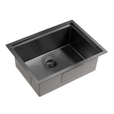Braxton Home Navagio 600mm Single Kitchen Sink &amp; Accessories Package