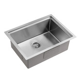 Braxton Home Navagio 600mm Single Kitchen Sink &amp; Accessories Package
