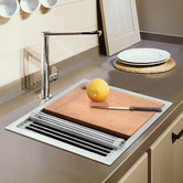 Braxton Home Navagio 450mm Single Single Stainless Steel Kitchen Sink &amp; Accessories Package