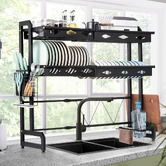 Braxton Home Adjustable Carbon Steel Dish Drying Rack