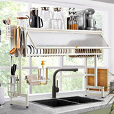 Braxton Home 105cm Carbon Steel Dish Drying Rack