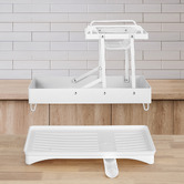 Braxton Home 2 Tier Carbon Steel Dish Drying Rack