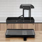 Braxton Home 2 Tier Carbon Steel Dish Drying Rack