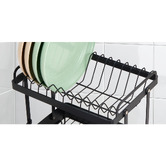 Braxton Home 2 Tier Carbon Steel Dish Drying Rack