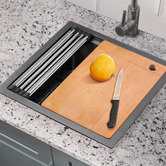 Braxton Home Navagio 450mm Single Single Stainless Steel Kitchen Sink &amp; Accessories Package