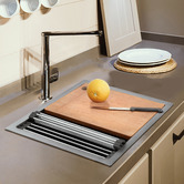 Braxton Home Navagio 450mm Single Single Stainless Steel Kitchen Sink &amp; Accessories Package
