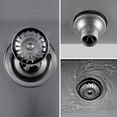 Braxton Home 820mm Single Stainless Steel Kitchen Sink &amp; Accessories Package
