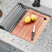 Braxton Home Frag 450mm Single Stainless Steel Kitchen Sink &amp; Accessories Package
