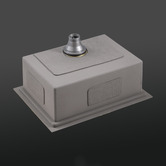 Braxton Home Frag 600mm Single Stainless Steel Kitchen Sink &amp; Accessories Package
