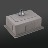Braxton Home Frag 600mm Single Stainless Steel Kitchen Sink &amp; Accessories Package
