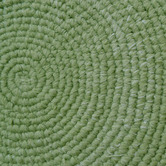 Boulevarde Rugs Green Orbit Hand-Woven Indoor/Outdoor Round Rug